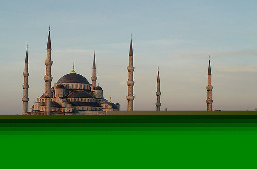 Sultan Ahmed-moskeen, Istanbul (foto: Oberazzi)