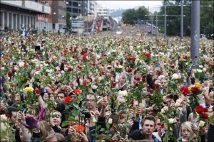 Rosemengde i Oslo etter 22 juli