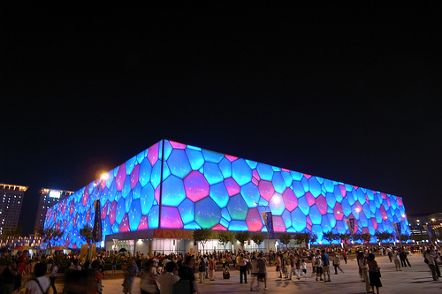 Svømmehallen Watercube, OL i Beijing 2008 (foto: hazeMX)