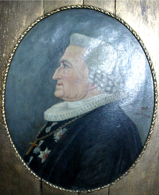 Johan Nordahl Brun, maleri i Domkirken i Bergen.
