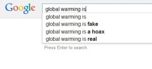 Google kan gjøre klimafornektere 